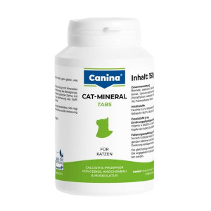 CANINA CAT MINERAL TABS papildbarība kaķiem Minerlāvielas, vitamīni 150g N300